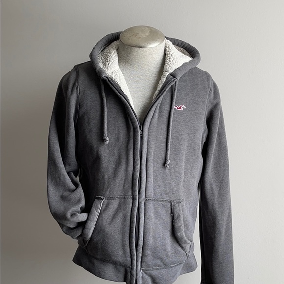 Men’s Sherpa Hoodie - Picture 1 of 4